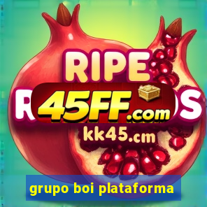 grupo boi plataforma